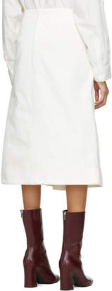 Lemaire Off-White Flared Skirt