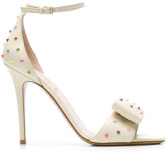 Valentino rainbow Rockstud d'Orsay sandals