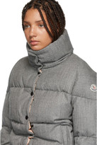 Thumbnail for your product : Moncler Black and White Houndstooth Down Cer Jacket