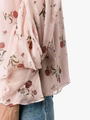 Emilia Wickstead Lauren rose print blouse
