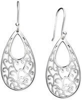 Thumbnail for your product : Macy's Giani Bernini Open Filigree Drop Earrings in Sterling Silver, Created for
