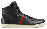 Thumbnail for your product : Gucci Guccissima leather high-top sneaker