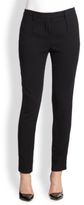 Thumbnail for your product : Halston Crepe Slim Ankle Pants