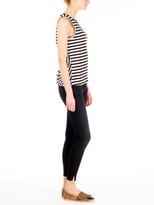 Thumbnail for your product : Mother Fashionably Late Vamp Skinny Ankle Slit Jean