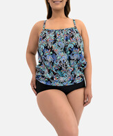 Thumbnail for your product : Fit 4 U Whimsical Racerback Blouson Top