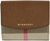 Burberry Tan Luna Wallet 