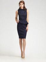 Thumbnail for your product : David Meister Pleated Peplum Dress
