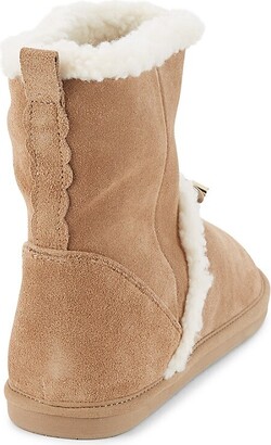 Kate Spade Marie Faux Shearling Suede Boots