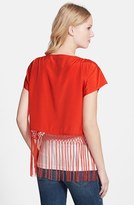 Thumbnail for your product : MICHAEL Michael Kors Fringe Top