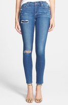 Thumbnail for your product : Paige Denim 'Verdugo' Destroyed Ultra Skinny Jeans (Carmen Tear & Repair)