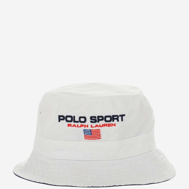 Polo Ralph Lauren Logo Embroidered Bucket Hat - ShopStyle