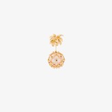 Thumbnail for your product : Yvonne Léon 18K yellow gold hanging pineapple pearl single earring