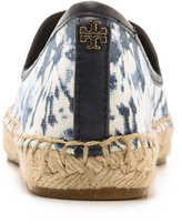 Thumbnail for your product : Tory Burch Riviera Printed Flat Espadrilles