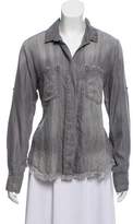 Thumbnail for your product : Bella Dahl Distressed Button-Up Top