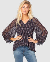 Thumbnail for your product : Three of Something The Rider Kansas Blouse