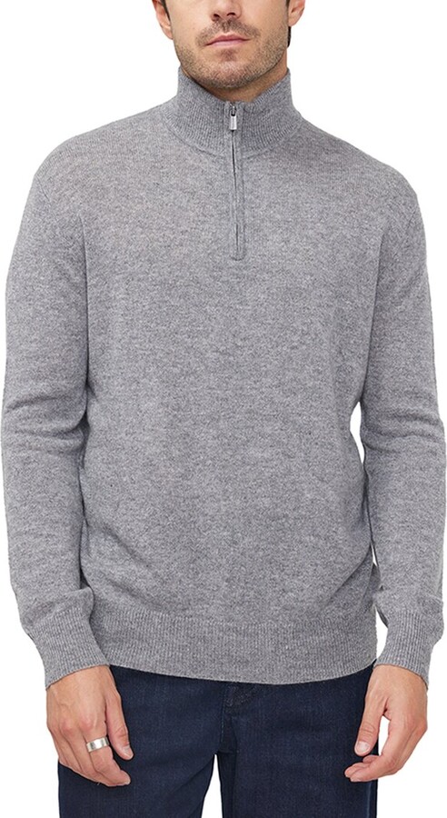 Maison Heritage Cashmere Zip Sweater