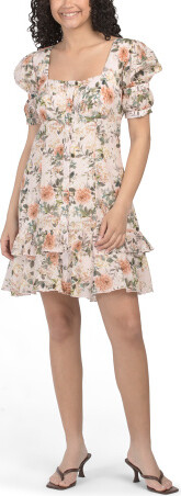 Silk Blend Samantha Mini Dress for Women | Cotton/Silk