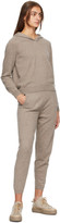 Thumbnail for your product : MAX MARA LEISURE Taupe Cashmere Kiss Hoodie
