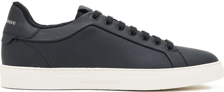 Emporio Armani Leather Sneakers