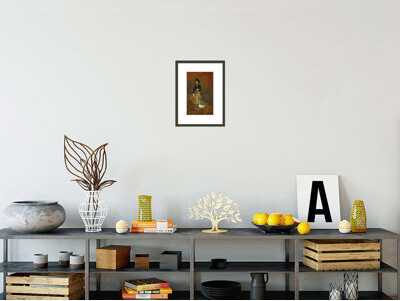 1000Museums Autumn by Winslow Homer -Framed Giclee Print