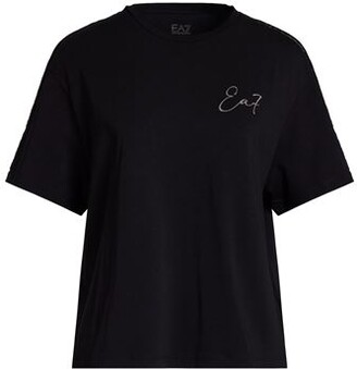 Ea7 Woman T-shirt - ShopStyle Tops