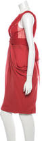 Thumbnail for your product : J. Mendel Silk Draped Dress