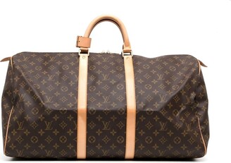 Louis Vuitton 1983 Pre-owned Keepall 60 Travel Bag - Brown