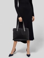 Thumbnail for your product : Chanel Travel Ligne Bowler Bag Black