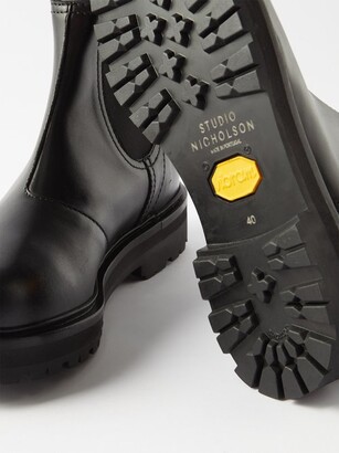 靴 Studio Nicholson Kick SNM-901 BLACK 40 Studio Nicholson KICK UTILITY BOOT - BLACK | Garmentory