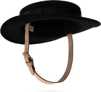 Gucci Logo Detailed Adjustable Strap Hat