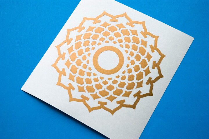 Sahasrara Chakra Decal, Sticker, Yoga Wall Decoraton, Wall Stickers, Decals, Crown Chakra Laptop Decoration, Stickers
