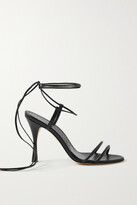 Thumbnail for your product : Manolo Blahnik Cochisa 105 Leather Sandals - Black