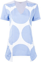 Thumbnail for your product : Stella McCartney striped spot blouse