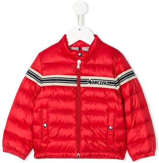 kids red moncler coat
