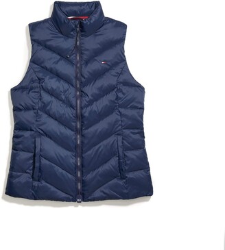 Tommy Hilfiger Women's Adaptive Puffer Vest with Magnetic Zipper - ShopStyle