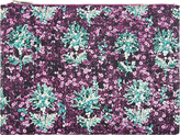 Thumbnail for your product : Mary Katrantzou Magenta Leather Diaby Chrysa Zip Pouch