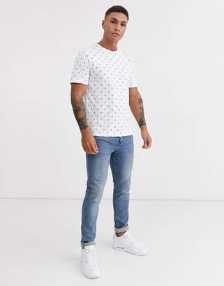 Calvin Klein Jeans monogram t-shirt-White