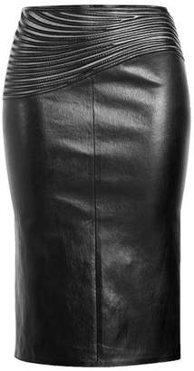 Jitrois Leather Skirt