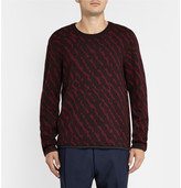 Thumbnail for your product : Lanvin Animal-Intarsia Wool Jacquard Sweater
