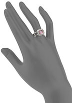 Thumbnail for your product : David Yurman Petite Albion Ring with Rose Quartz and Diamonds