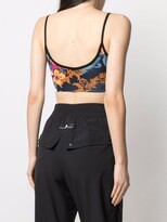 Thumbnail for your product : adidas Cropped Graphic Bra-Top