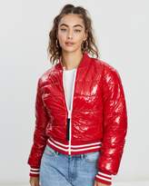 Thumbnail for your product : Tommy Jeans Reversible Sherpa Bomber Jacket