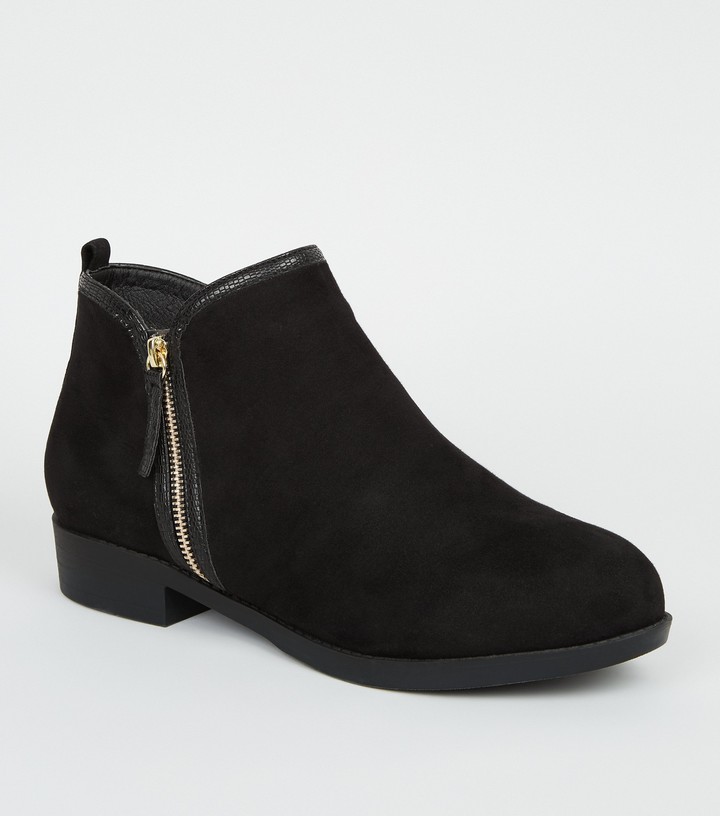 extra wide fit ankle boots