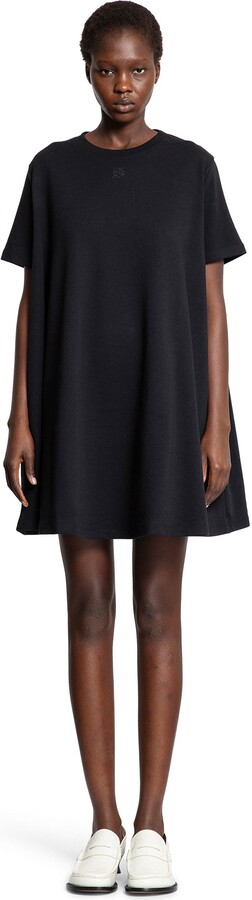 Loewe Vestito trapezio in misto cotone