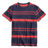 Thumbnail for your product : J.Crew Cotton-linen tee in freeport blue stripe