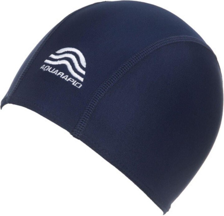 Aquarapid Fabric Swim Cap Navy ShopStyle Hats
