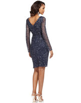 Thumbnail for your product : Patra Petite Long-Sleeve Beaded Sequin