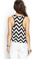 Thumbnail for your product : Forever 21 Zigzag Racerback Tank