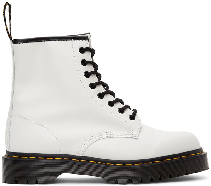 Dr. Martens White Men's Boots | ShopStyle