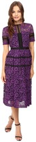 Thumbnail for your product : Donna Morgan D4860M Jewel Neck Illusion Floral Lace Dress